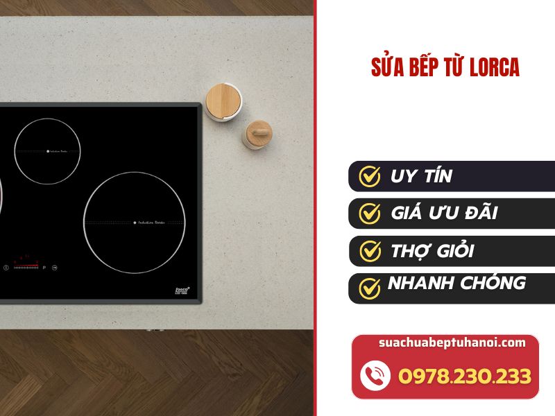 sửa bếp từ Lorca