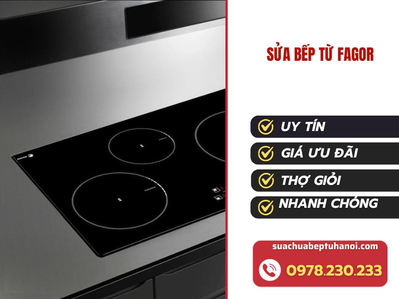Sửa bếp từ fagor