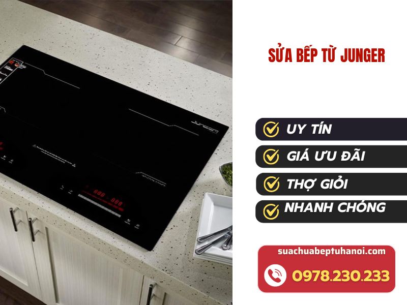 Dịch vụ sửa bếp từ Junger đảm bảo hoạt động ổn định và an toàn 1 Sửa bếp từ junger