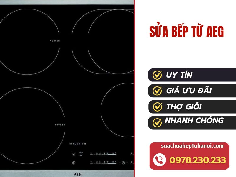 sửa bếp từ AEG