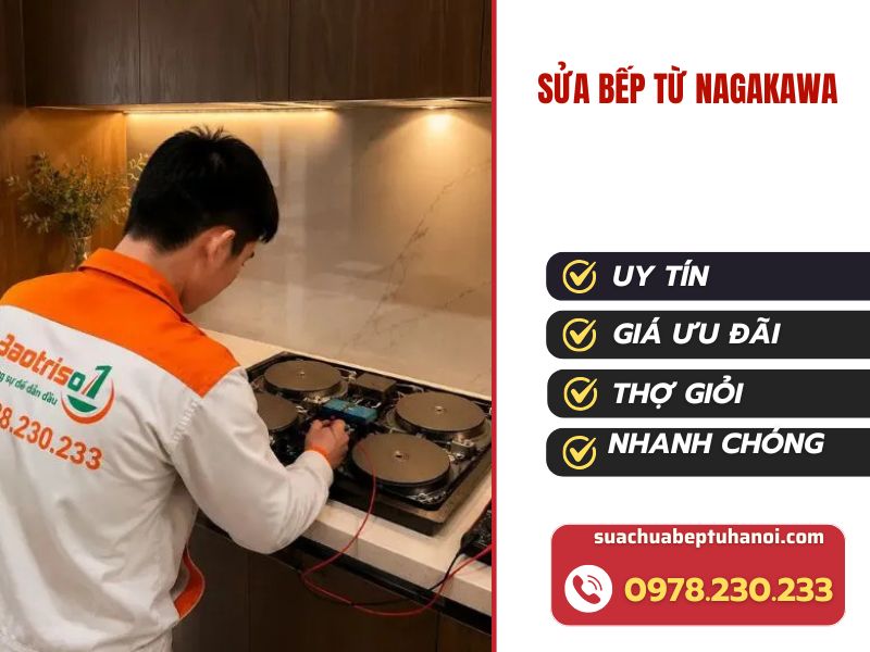 Dịch vụ sửa bếp từ Nagakawa tiện lợi tận nhà 1 Dịch vụ sửa bếp từ Nagakawa tiện lợi tận nhà