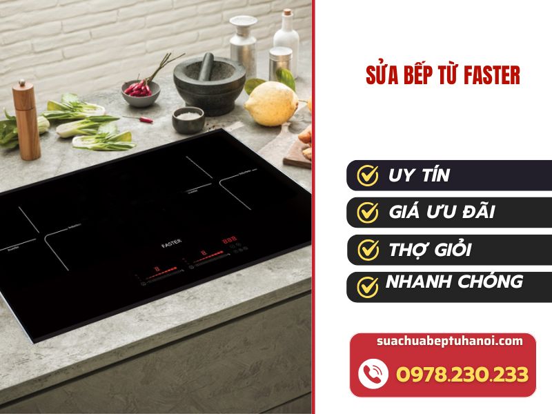 Sửa bếp từ faster