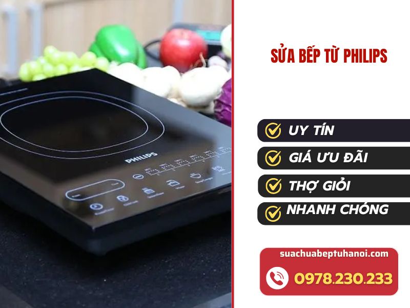 sửa bếp từ Philips
