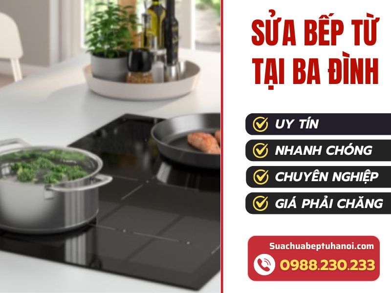 Dịch vụ sửa bếp từ tại Ba Đình uy tín, giá rẻ 