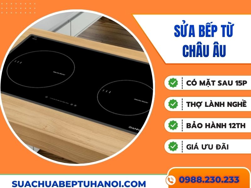 Dịch vụ sửa bếp từ Châu Âu tại Hà Nội uy tín, giá rẻ