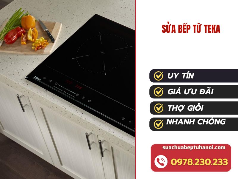 Sửa bếp từ Teka