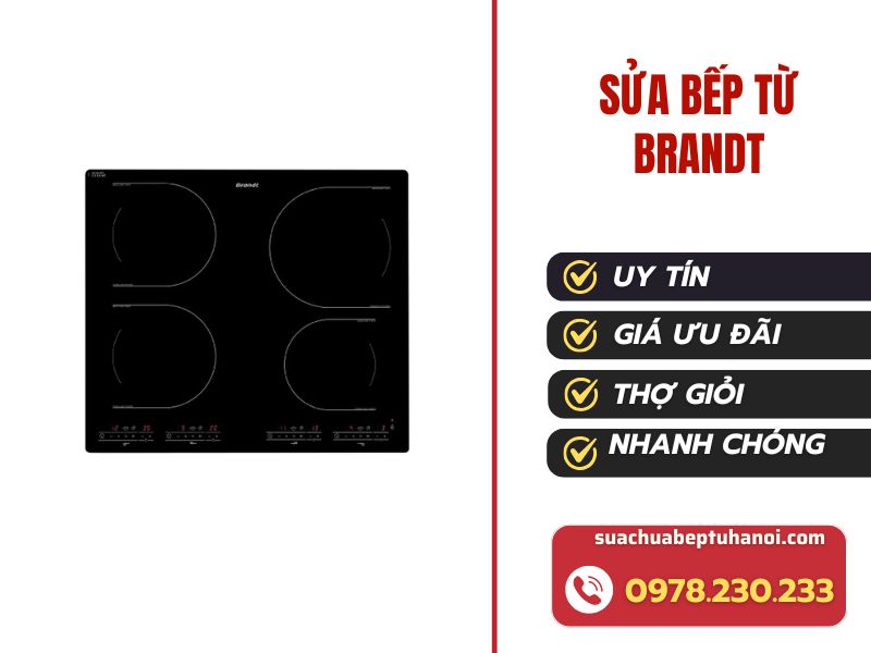 Sửa bếp từ Brandt