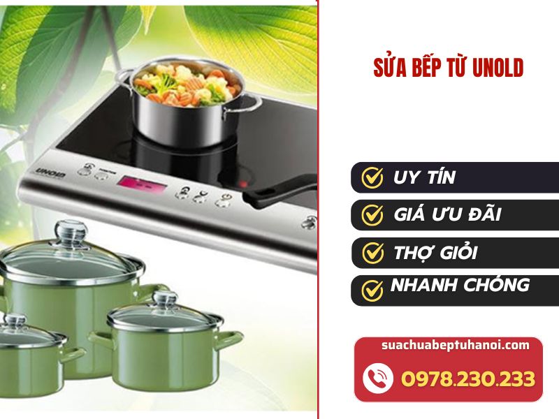 sửa bếp từ Unold
