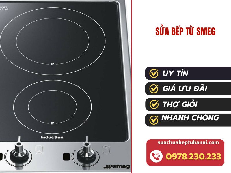 Sửa bếp từ smeg