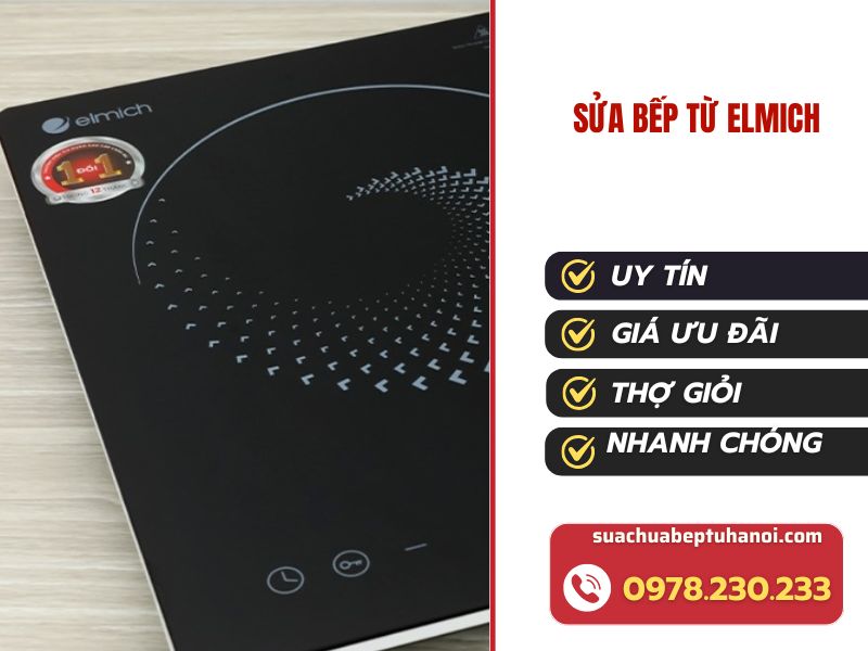 Sửa bếp từ Elmich