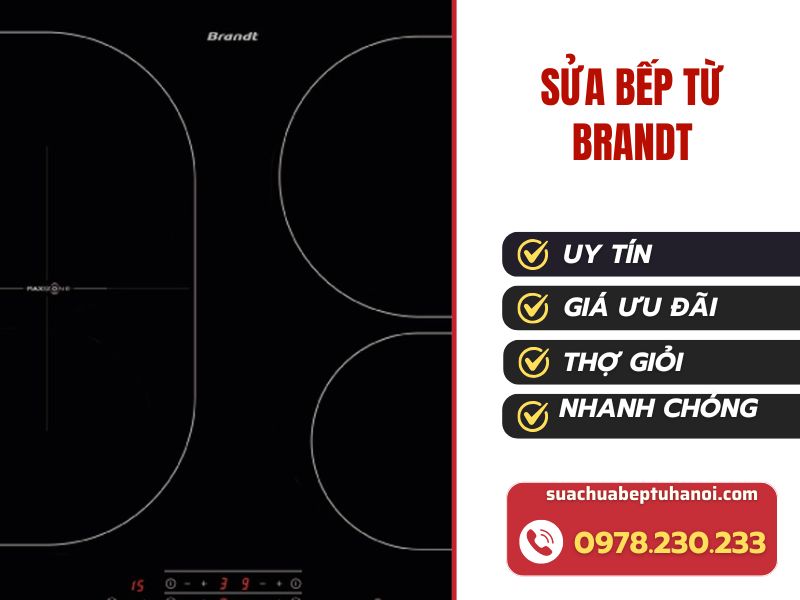 Sửa bếp từ Brandt