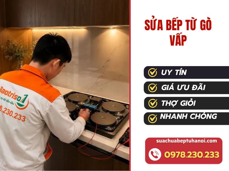 Sửa bếp từ Gò Vấp uy tín, sửa đúng lỗi, có mặt nhanh tại nhà 1 Sửa bếp từ Gò Vấp